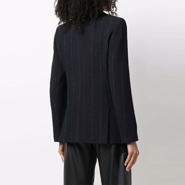 (Women) Emporio Armani FW21 Striped Single-Breasted Blazer Black. BNG18-TB212-2019 圖 5