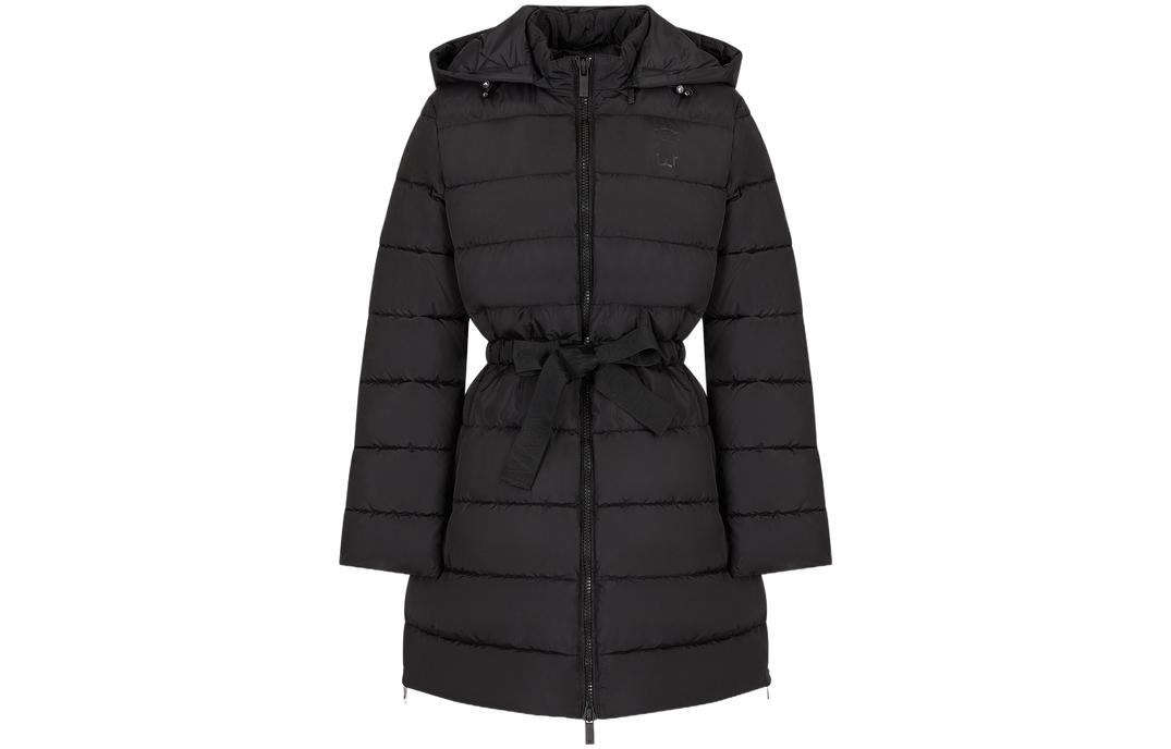 (Women) Emporio Armani FW22  Black Casual Waist-Tailored Down Jacket 6L2L73-2NGAZ-0999