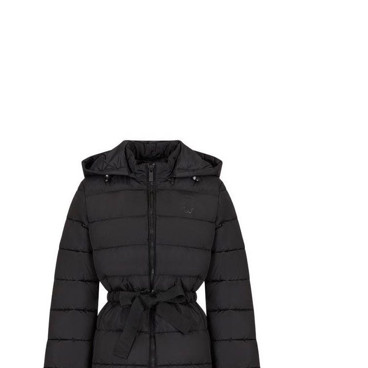 Details for (W) Emporio Armani FW22 Chaqueta Negra Casual Acolchada con Cintura Entallada 6L2L73-2NGAZ-0999