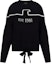 Buy (Women) EMPORIO ARMANI FW22 Black Pullover Sweater with Embroidered Logo. 3K2MT2-2M03Z-0999