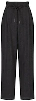 (Women) EMPORIO ARMANI FW22 High-Waisted Loose Wide-Leg Pants Dark Grey. H3NP41-C2124-1631 (Women) EMPORIO ARMANI FW22 High-Waisted Loose Wide-Leg Pants Dark Grey. H3NP41-C2124-1631