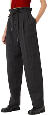 (W) EMPORIO ARMANI FW22 高腰寬鬆垂墜長褲 深灰色 H3NP41-C2124-1631 Purchase (W) EMPORIO ARMANI FW22 高腰寬鬆垂墜長褲 深灰色 H3NP41-C2124-1631