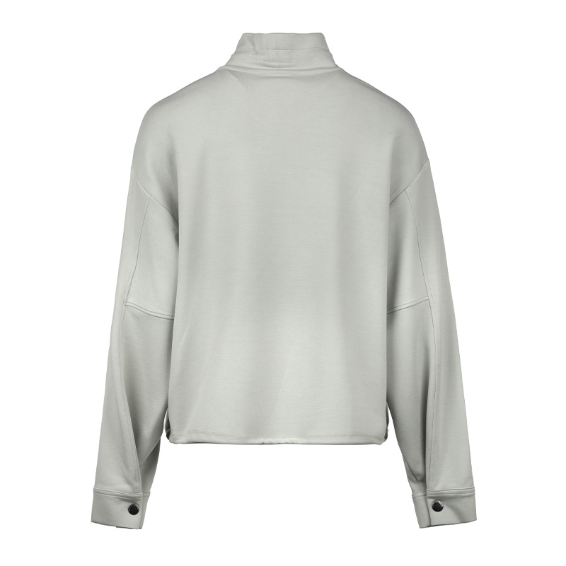 (Women) Emporio Armani FW22 Light Grey Pullover Sweatshirt Casual Mid-Neck 6L2M7A-2JSEZ-0602 圖 3