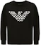 Buy (W) Emporio Armani FW22 徽標印花套頭衫 - 黑色 6H2M8Z-2J49Z-0999
