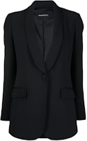 (Women) EMPORIO ARMANI FW22 Solid Knit Single-Breasted Blazer 0NG3D-T0200-3926 (Women) EMPORIO ARMANI FW22 Solid Knit Single-Breasted Blazer 0NG3D-T0200-3926