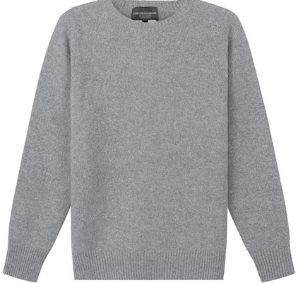 (W) EMPORIO ARMANI FW23 Sweater Grey Loose Fit Cashmere. 8N2MW3-2MA1Z-0657 Buy (W) EMPORIO ARMANI FW23 Sweater Grey Loose Fit Cashmere. 8N2MW3-2MA1Z-0657