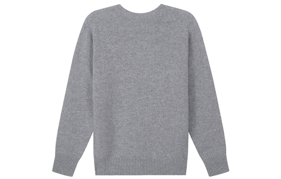 (Women) EMPORIO ARMANI FW23  Grey Crewneck Loose Fit Cashmere Sweater. 8N2MW3-2MA1Z-0657 圖 3
