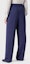 Shop (W) EMPORIO ARMANI FW23 藍紫色百褶寬褲休閒長褲 6R2P69-2NS9Z-0904