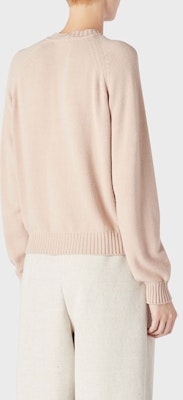 (W) EMPORIO ARMANI FW23 Sweater Rajut Logo Ribbed Coklat Muda. 8N2MYL-2MA6Z-0213 Details for (W) EMPORIO ARMANI FW23 Sweater Rajut Logo Ribbed Coklat Muda. 8N2MYL-2MA6Z-0213