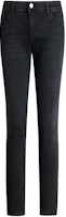 (Women) Emporio Armani FW23 Slim Fit Mid-Rise Straight Jeans Black. 8N2J28-2DI7Z-0005 (Women) Emporio Armani FW23 Slim Fit Mid-Rise Straight Jeans Black. 8N2J28-2DI7Z-0005