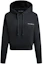 Order (W) Emporio Armani Hoodie Hitam FW23 dengan Desain Logo 164768-3F265-00020
