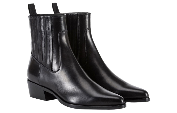 (W) Emporio Armani High-Top Boot 'Black Leather' 圖 3