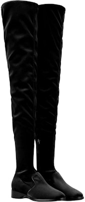 (Women) Emporio Armani High-Top Boot 'Fashion Chunky Heel Black' X1O232XN3371K001 Lookbook (Women) Emporio Armani High-Top Boot 'Fashion Chunky Heel Black' X1O232XN3371K001
