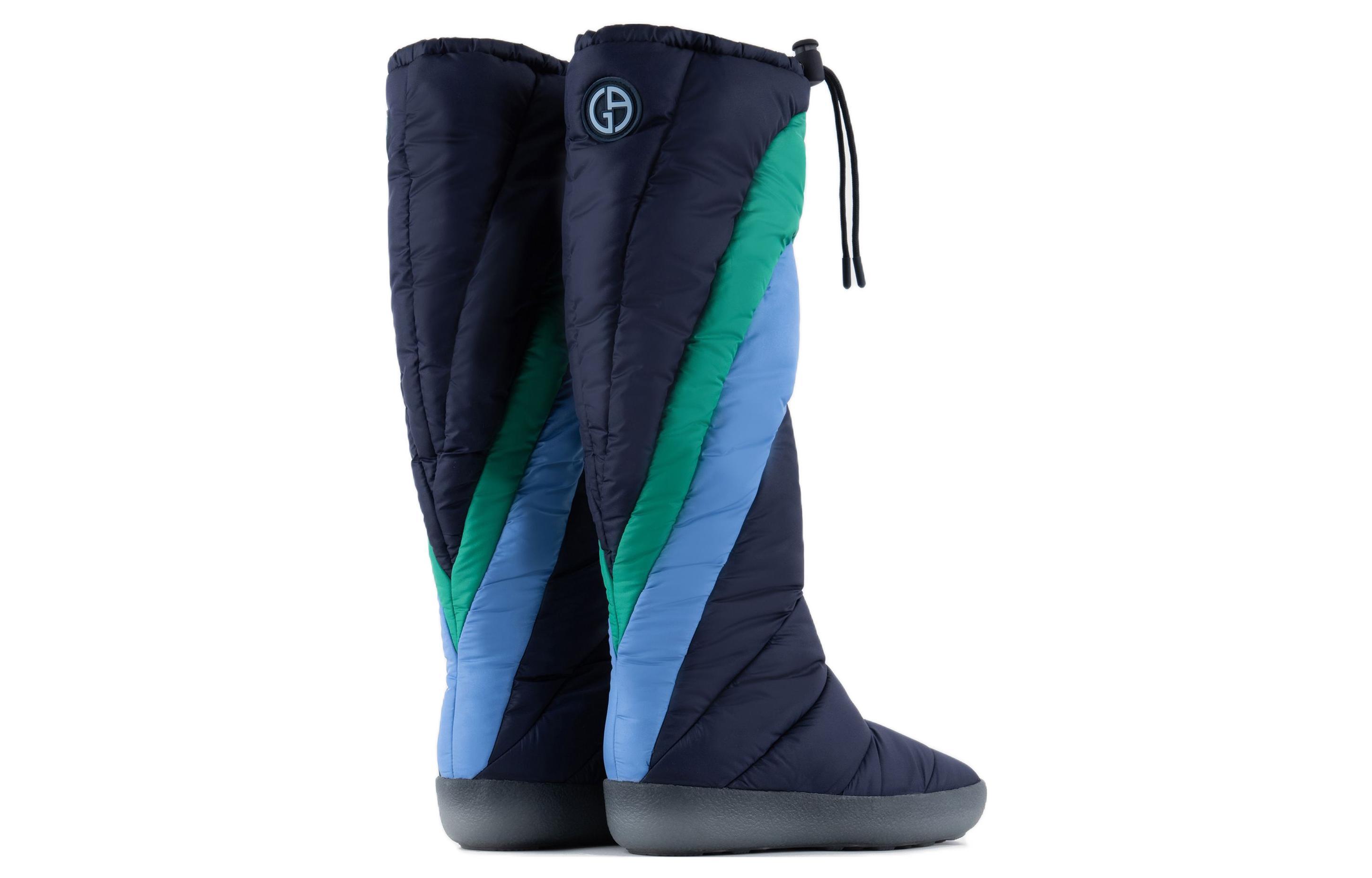 (W) Emporio Armani High-Top Sneaker Boots 'Blue Green' 圖 3