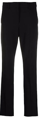 (W) Emporio Armani 高腰黑色锥形休闲裤。 0NP08-T0200-2999 Order (W) Emporio Armani 高腰黑色锥形休闲裤。 0NP08-T0200-2999