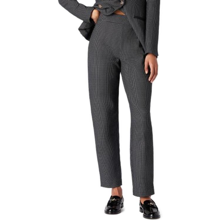 Shop (W) Emporio Armani 女士黑色高腰休闲裤 6R2P7H2-JHBZ1-F010