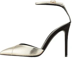 (Women) Emporio Armani High Heel Pump 'Metallic Gold Stripe' X1E903XN1571Q769 (Women) Emporio Armani High Heel Pump 'Metallic Gold Stripe' X1E903XN1571Q769