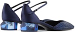 Shop (W) エンポリオ アルマーニ レディース ハイヒールパンプス 'ブルーバックル' X1D318XN3411R277