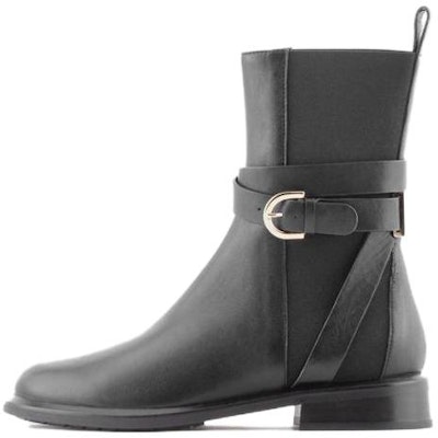 (Women) Emporio Armani Leather Ankle Boot 'Black Fashion Trend' X3N170XN748K001 Buy (Women) Emporio Armani Leather Ankle Boot 'Black Fashion Trend' X3N170XN748K001