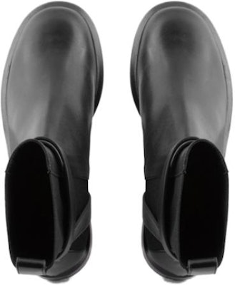 (Women) Emporio Armani Leather Ankle Boot 'Black Fashion Trend' X3N170XN748K001 Order (Women) Emporio Armani Leather Ankle Boot 'Black Fashion Trend' X3N170XN748K001