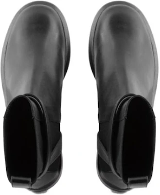 (Women) Emporio Armani Leather Ankle Boot 'Black Fashion Trend' X3N170XN748K001 Order (Women) Emporio Armani Leather Ankle Boot 'Black Fashion Trend' X3N170XN748K001