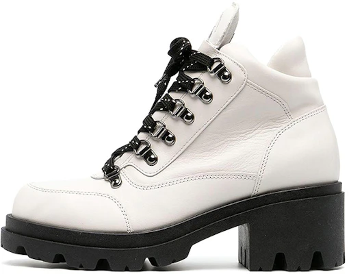 (Women) Emporio Armani Leather Ankle Boots 'White Lace-Up' X3M352XF68800395 Buy (Women) Emporio Armani Leather Ankle Boots 'White Lace-Up' X3M352XF68800395