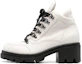 Buy (Women) Emporio Armani Leather Ankle Boots 'White Lace-Up' X3M352XF68800395