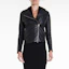 Lookbook (W) Emporio Armani Jaket Kulit Biker Hitam SS21 0NB10-P02P1-5999