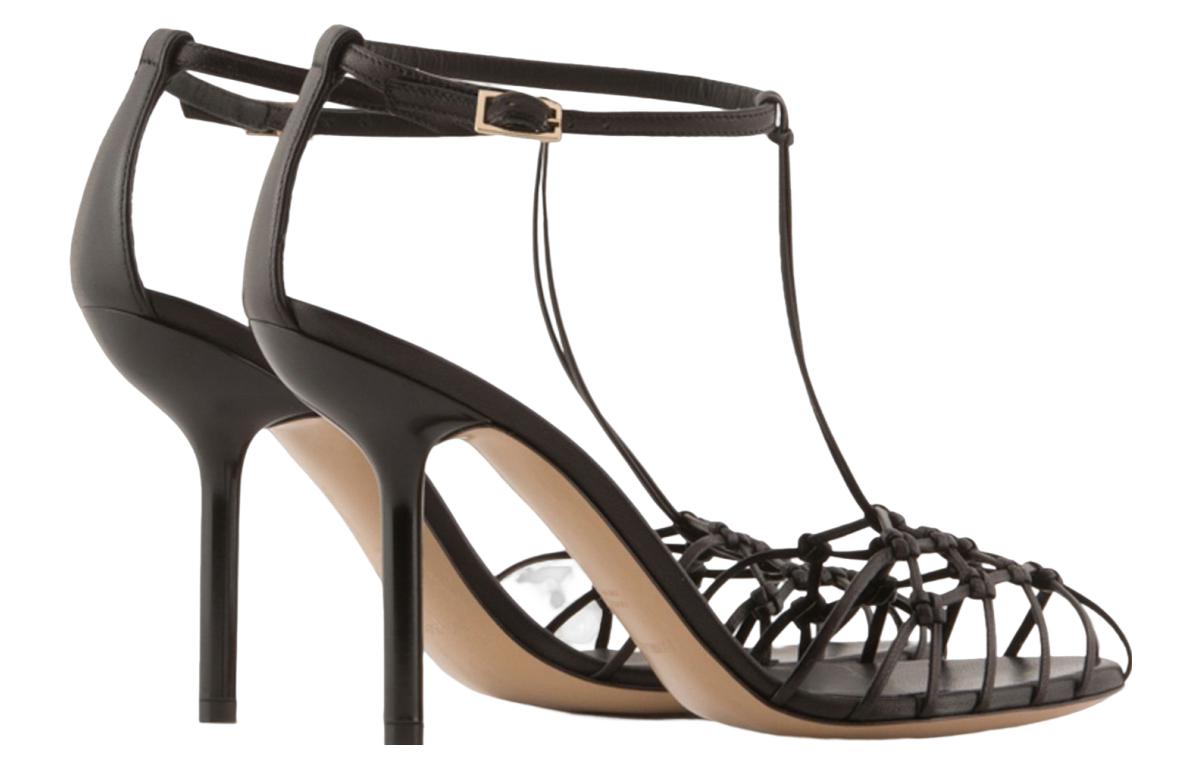 (W) Emporio Armani Leather Buckle 'Black Stiletto' 圖 4