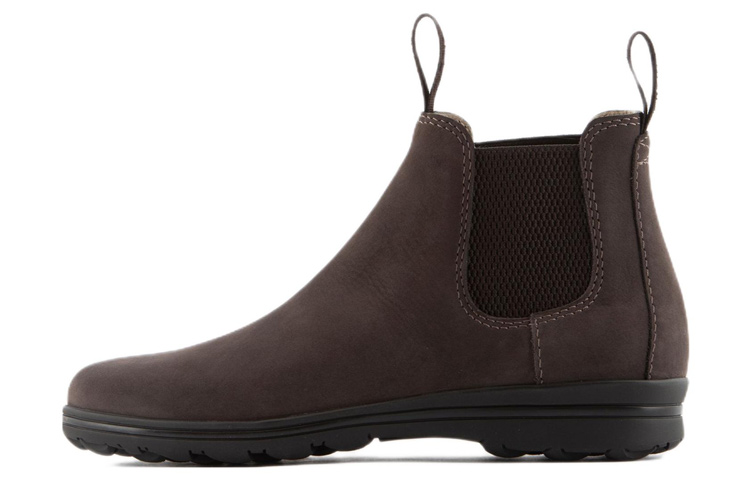 (W) Emporio Armani Leather Chelsea Boot 'Brown'