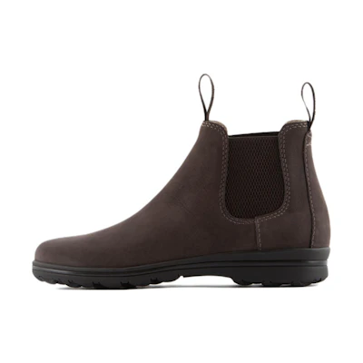 (W) Emporio Armani Leather Chelsea Boot 'Brown'