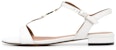 (W) Sandal Rata Emporio Armani Kulit 'Putih' X3P640XF43800001