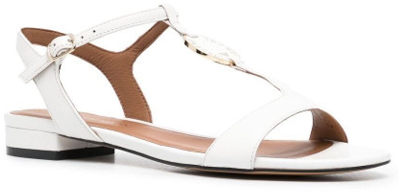 (Women) Emporio Armani Leather Flat Sandal 'White' X3P640XF43800001 Order (Women) Emporio Armani Leather Flat Sandal 'White' X3P640XF43800001