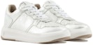 Order (W) Sneakers Tinggi Kulit Emporio Armani 'Perak' X3X193XN893T265