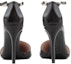 Shop (Women) Emporio Armani Leather Kitten Heel Pumps 'Black Buckle' X1F183XF491100002