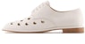 (Women) Emporio Armani Leather Lace-Up Flat 'White' X1C229XF562100809