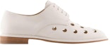 Order (Women) Emporio Armani Leather Lace-Up Flat 'White' X1C229XF562100809