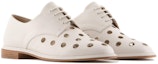 Lookbook (Women) Emporio Armani Leather Lace-Up Flat 'White' X1C229XF562100809