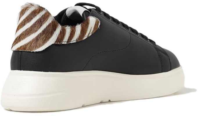 (Women) Emporio Armani Leather Low-Top Sneaker 'Black Comfort Fashion' X3X024XN3881R298 Shop (Women) Emporio Armani Leather Low-Top Sneaker 'Black Comfort Fashion' X3X024XN3881R298