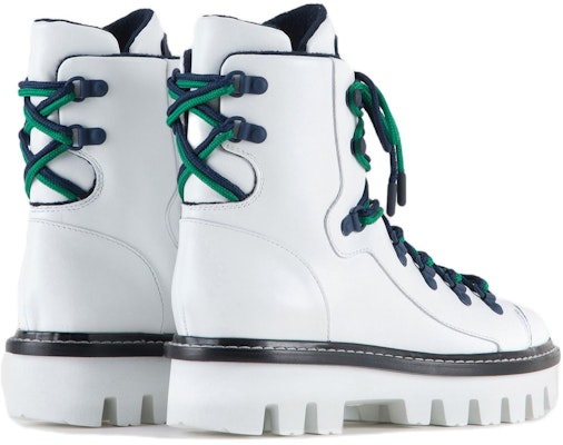 (Women) Emporio Armani Leather Platform Lace-Up Bootie 'White Fashion' X1M394XF435100001 Shop (Women) Emporio Armani Leather Platform Lace-Up Bootie 'White Fashion' X1M394XF435100001