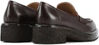 Lookbook (Women) Emporio Armani Leather Platform Loafer 'Brown' X3A087XF267100233