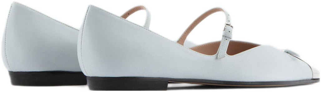 (W) Emporio Armani 蓝色尖头平底皮鞋 X3D277XF271100033 Shop (W) Emporio Armani 蓝色尖头平底皮鞋 X3D277XF271100033