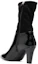 Lookbook (Women) Emporio Armani Leather Pointed Toe Slip-On Ankle Boot 'Black' X3N148XM597K001