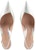 (W) Emporio Armani Kulit Tumit Runcing Stiletto 'Perak' X1E891XF713100520