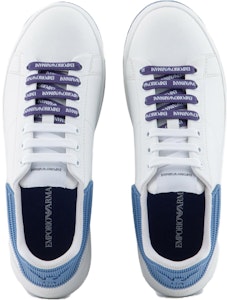 (W) Zapatillas Bajas Emporio Armani de Cuero con Punta Redonda 'Azul' X3X024XN825S355 Lookbook (W) Zapatillas Bajas Emporio Armani de Cuero con Punta Redonda 'Azul' X3X024XN825S355