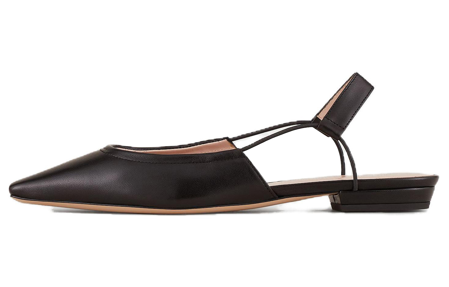 (Women) Emporio Armani Leather Slip-On Flat 'Black Comfort' X1D320XF491100002