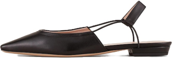 (Women) Emporio Armani Leather Slip-On Flat 'Black Comfort' X1D320XF491100002 (Women) Emporio Armani Leather Slip-On Flat 'Black Comfort' X1D320XF491100002