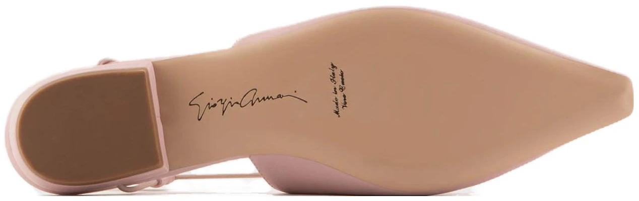 (W) Emporio Armani Sepatu Kulit Square Toe Flat 'Nude Pink' X1D320XF491100124 Purchase (W) Emporio Armani Sepatu Kulit Square Toe Flat 'Nude Pink' X1D320XF491100124