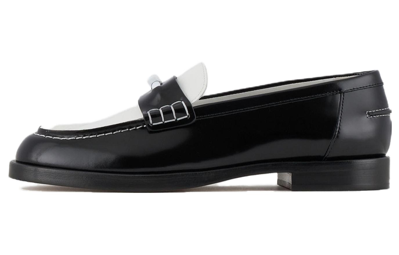 (W) Emporio Armani Loafer 'Black and White'
