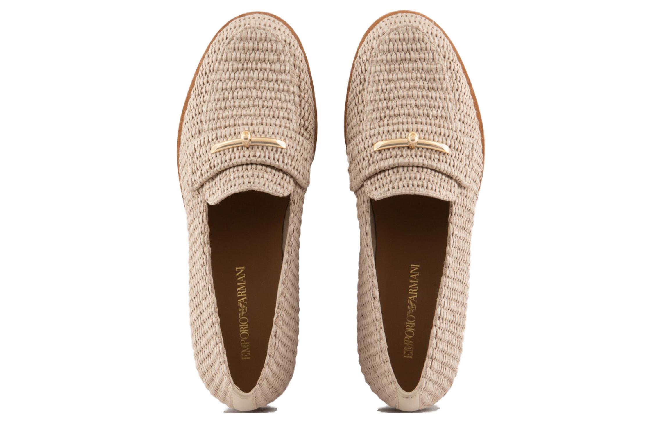 (W) Emporio Armani Loafer 'Light Brown Tweed' 圖 3